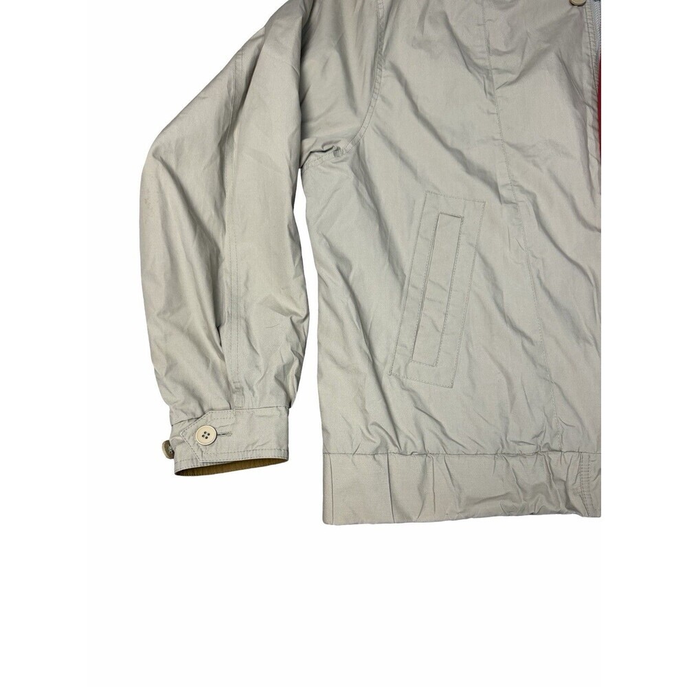 Mens Vintage London Fog Lined Bomber Jacket Size XL Y2K Zip Retro City Preppy - Picture 3 of 14